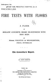 Cover of: Redbooks of the British Fire Prevention Committee