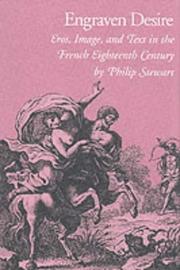 Cover of: Engraven desire: Eros, image & text in the French eighteenth century