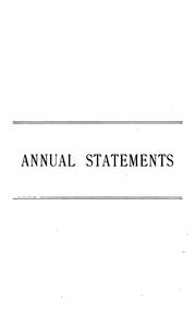 Cover of: Annual Report Relative to Building and Loan Associations