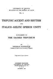 Cover of: Bulletin - Virginia. University. School of Latin