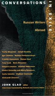Cover of: Conversations in exile: Russian writers abroad