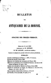 Cover of: Bulletin historique trimestriel