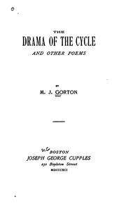 Cover of: The Drama of the Cycle and Other Poems