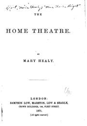 Cover of: The Home Theatre