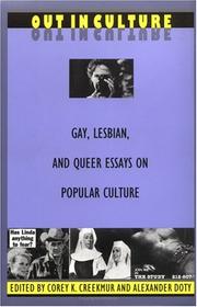 Cover of: Out in Culture: Gay, Lesbian and Queer Essays on Popular Culture (Series Q)
