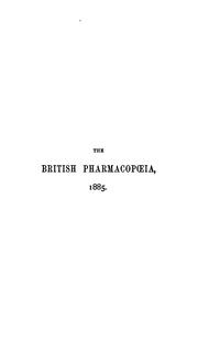 Cover of: The British Pharmacopoeia