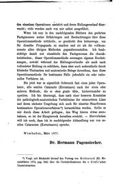 Cover of: Die Operation des Grauen Staars in Geschlossener Kapsel