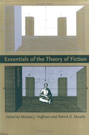 Cover of: Essentials of the Theory of Fiction, 2nd ed.