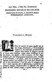 Cover of: Dissertazione critico-istorica sulla identita della Santa Casa di Nazarette ora venerata in Loreto