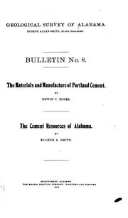 Cover of: Bulletin - Geological Survey of Alabama by 