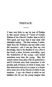 Cover of: Lives of certain fathers of the Church in the fourth century by 