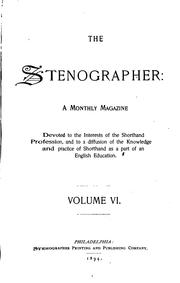 Cover of: The Stenographer | 