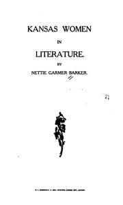 Cover of: Kansas Women in Literature
