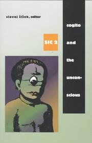 Cover of Cogito and the Unconscious by Slavoj Žižek