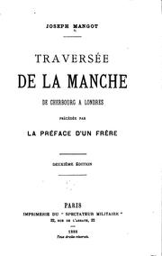 Cover of: Traversee de la Manche