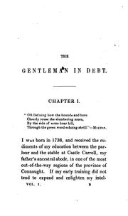 Cover of: The gentleman in debt: A Novel