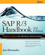 Cover of: SAP R/3 Handbook, Third Edition by Jose Antonio Hernandez, Franklin Martinez, James Keogh