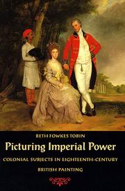 Cover of: Picturing Imperial Power by Beth Fowkes Tobin, Beth Fowkes Tobin