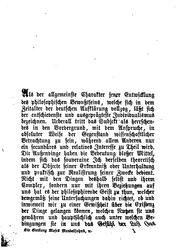 Die Stellung Moses Mendelsohn's in der Geschichte der Ästhetik... by Gustav Kanngiesser