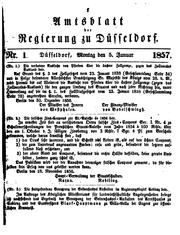 Cover of: Amtsblatt der Regierung zu Düsseldorf by 