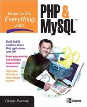 Cover of: How to do everything with PHP & MySQL