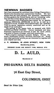 Cover of: The Phi Gamma Delta