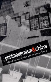 Cover of: Postmodernism and China (boundary 2 book) by Arif Dirlik