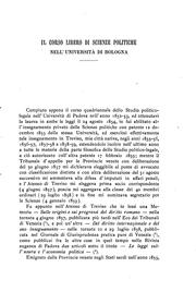 Cover of: Il corso libero di scienze politiche nell' università di Bologna