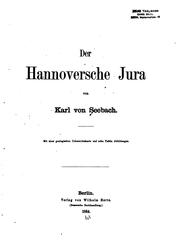 Cover of: Der hannoversche Jura