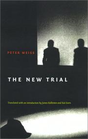 Cover of: The New Trial by Peter Weiss, Peter Weiss, Peter Weiss, Peter Weiss