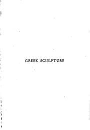 Cover of: Greek Sculpture with Story and Song