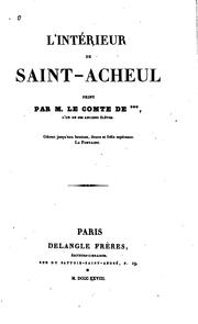 L'Intérieur de Saint-Acheul by No name