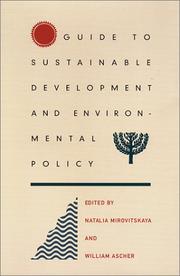 Cover of: Guide to Sustainable Development and Environmental Policy
