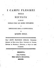 Cover of: I Campi Flegrei della Sicilia e delle Isole che le sono intorno, o ... by 