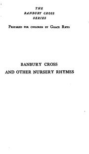 Cover of: Banbury Cross: & Other Nursery Rhymes | 