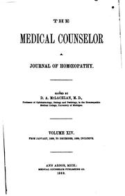 Cover of: The Medical Counselor