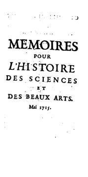 Cover of: Memoires pour L'Histoire