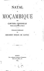 Cover of: Natal a Moçambique