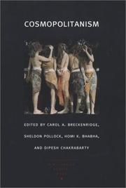 Cover of: Cosmopolitanism (A Public Culture Book) by 