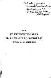 Cover of: B.g. Teubner's Verlag auf dem Gebiete der Mathematik, Naturwissenschaften, Technik nebst 