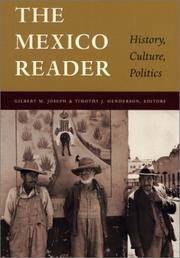 Cover of: The Mexico Reader by Gilbert M. Joseph