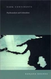 Cover of: Dark Continents: Psychoanalysis and Colonialism (Post-Contemporary Interventions)