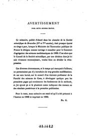 Cover of: Mémoire sur l'application de la méthode de Lagrange à divers problèmes de ...