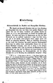 Cover of: Kurzgefasster Commentar zum Evangelium des Heil. Matthäus: Mit Ausschluss ...