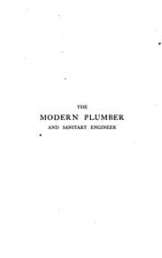 Cover of: The Modern Plumber and Sanitary Engineer