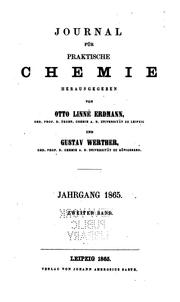 Journal für praktische Chemie by Otto Linné Erdmann