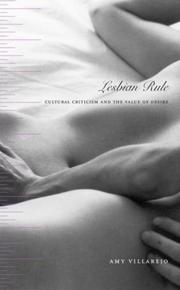 Cover of: Lesbian Rule: Cultural Criticism and the Value of Desire (Next Wave: New Directions in Womens Studies)