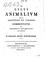 Cover of: De cultu animalium inter Aegyptios et Judaeos: commentatio ex illustrata a Iohann. Heinr. Schumacher