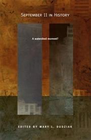 Cover of: September 11 in History: A Watershed Moment? (American Encounters/Global Interactions)