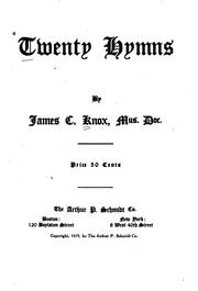 Cover of: Twenty Hymns